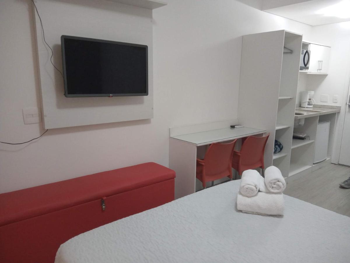 Studio Aconchego, Proximo A Rua Da Consolacao, Aos Metros Republica E Anhangabau, Com Ar Condicionado, Piscina, Academia, Wifi E Varanda São Paulo Exteriér fotografie
